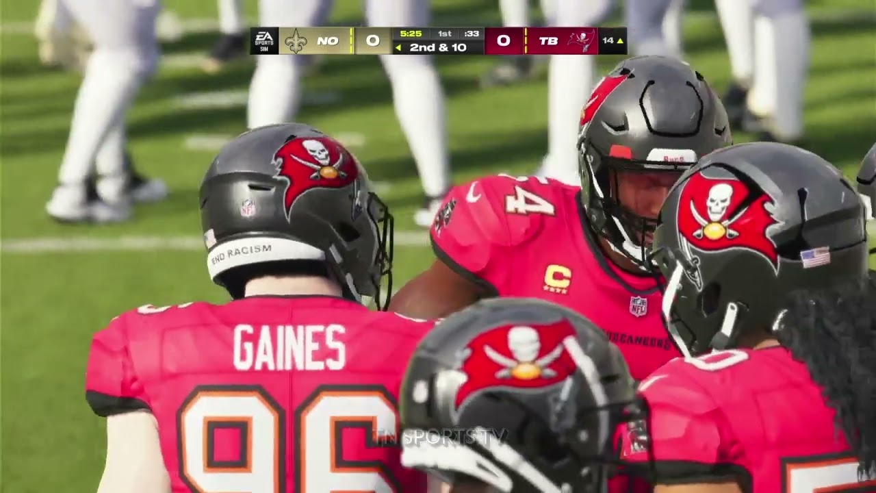 New Orleans Saints vs Tampa Bay Buccaneers | Full Game | NFL Week 18 | Madden NFL 25