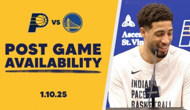 Indiana Pacers Postgame Media Availability vs. Golden State Warriors | January 10, 2025
