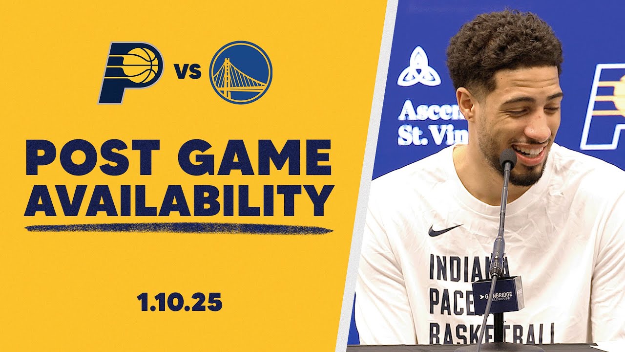 Indiana Pacers Postgame Media Availability vs. Golden State Warriors | January 10, 2025