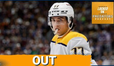 Injuries Pile Up for Nashville Predators Ahead of Weekend Tilt vs. Washington Capitals