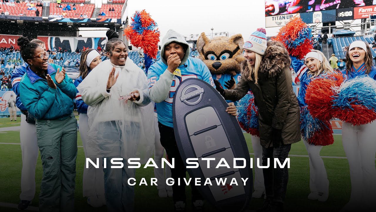 Nissan Gives Myles Gooch a New Car at the Titans Season Finale