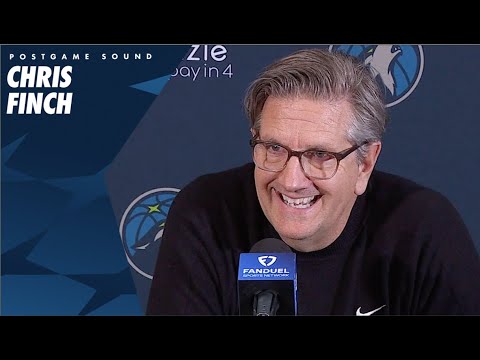 “We Have A Better Rhythm To What We’re Doing.” | Chris Finch Post Game Sound | 1.9.25