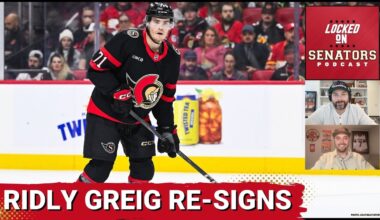 Ottawa Senators Sign Ridly Greig To 4-Year Contract Extension