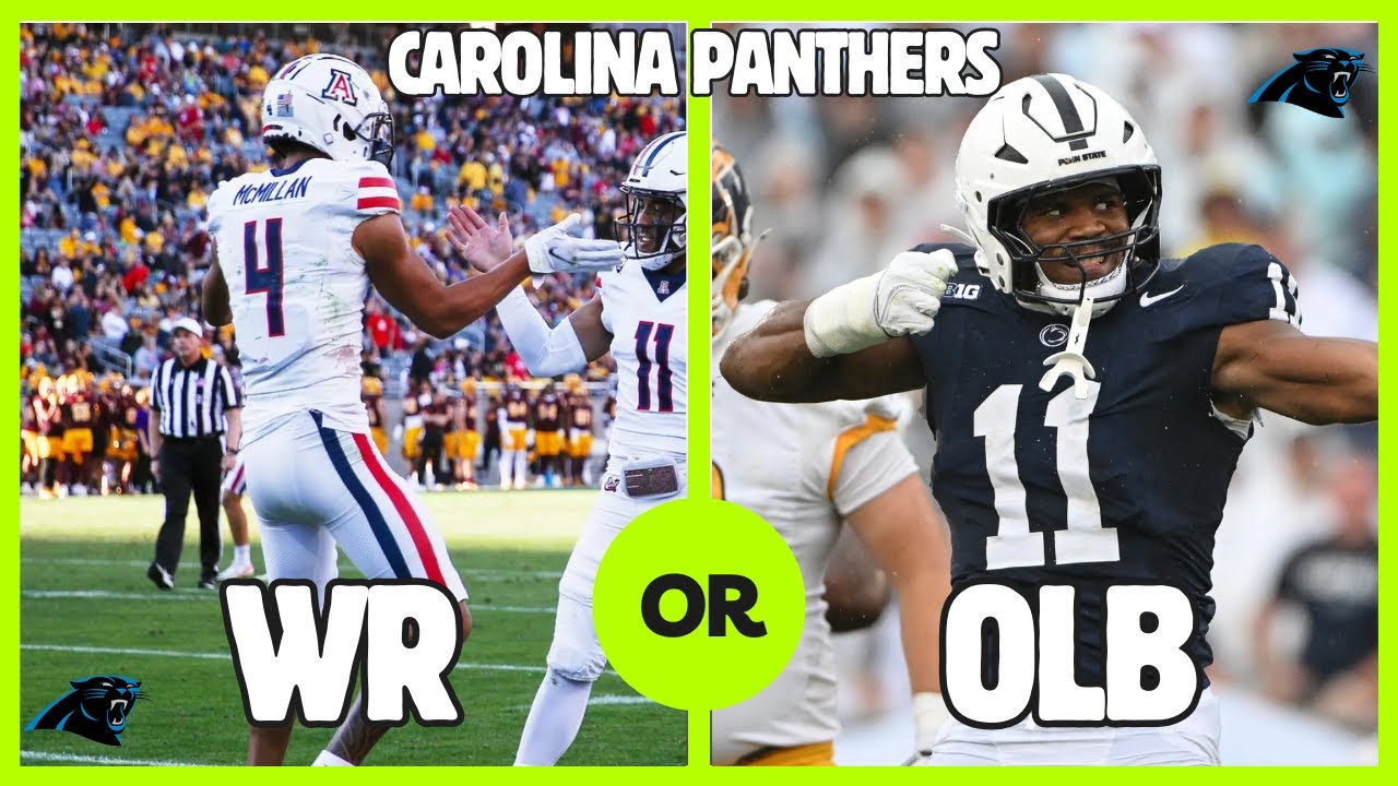 WR or Defense? Who Should the Panthers Draft at #8