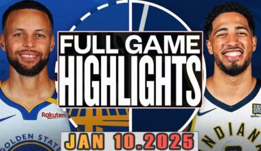 Golden State Warriors VS Indiana Pacers Full Game  Highlights Jan 10,2025 NBA Season 2024-25