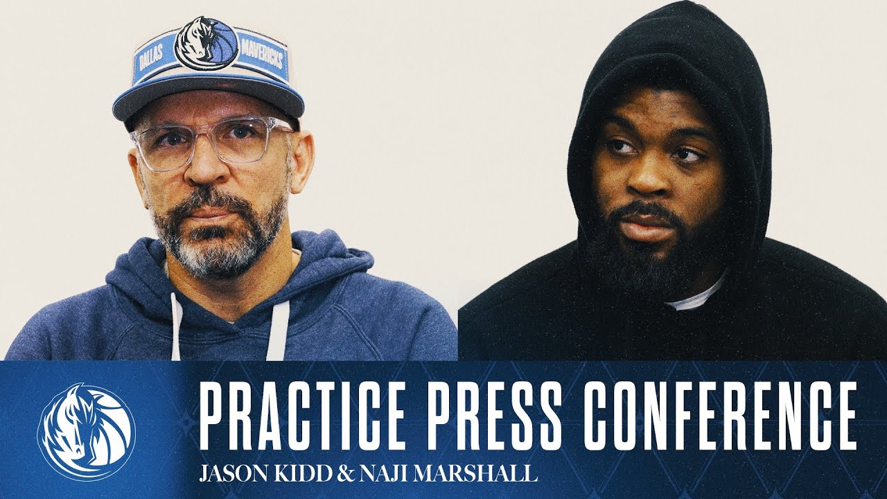 Jason Kidd & Naji Marshall | Practice Press Conference | 01/11/25