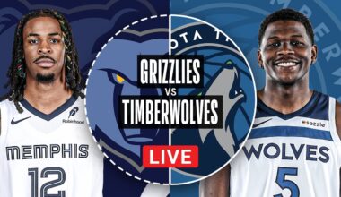 Memphis Grizzlies at Minnesota Timberwolves [OFFICIAL LIVE STREAM]
