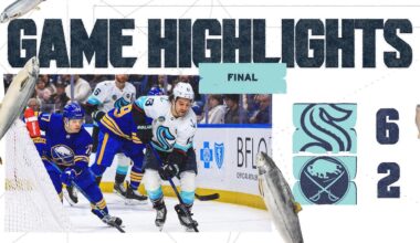 Seattle Kraken at Buffalo Sabres | 01/11 Game Highlights