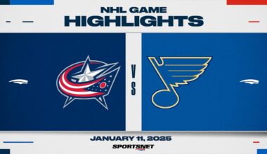 NHL Highlights | Blue Jackets vs. Blues - January 11, 2025