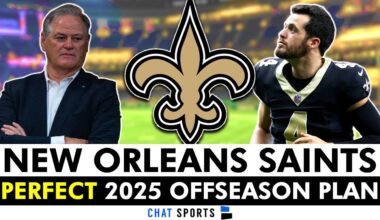 New Orleans Saints PERFECT 2025 Offseason Plan