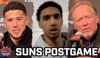FULL PRESSERS: Devin Booker, Ryan Dunn, Mike Budenholzer, Phoenix Suns Win Over Utah Jazz