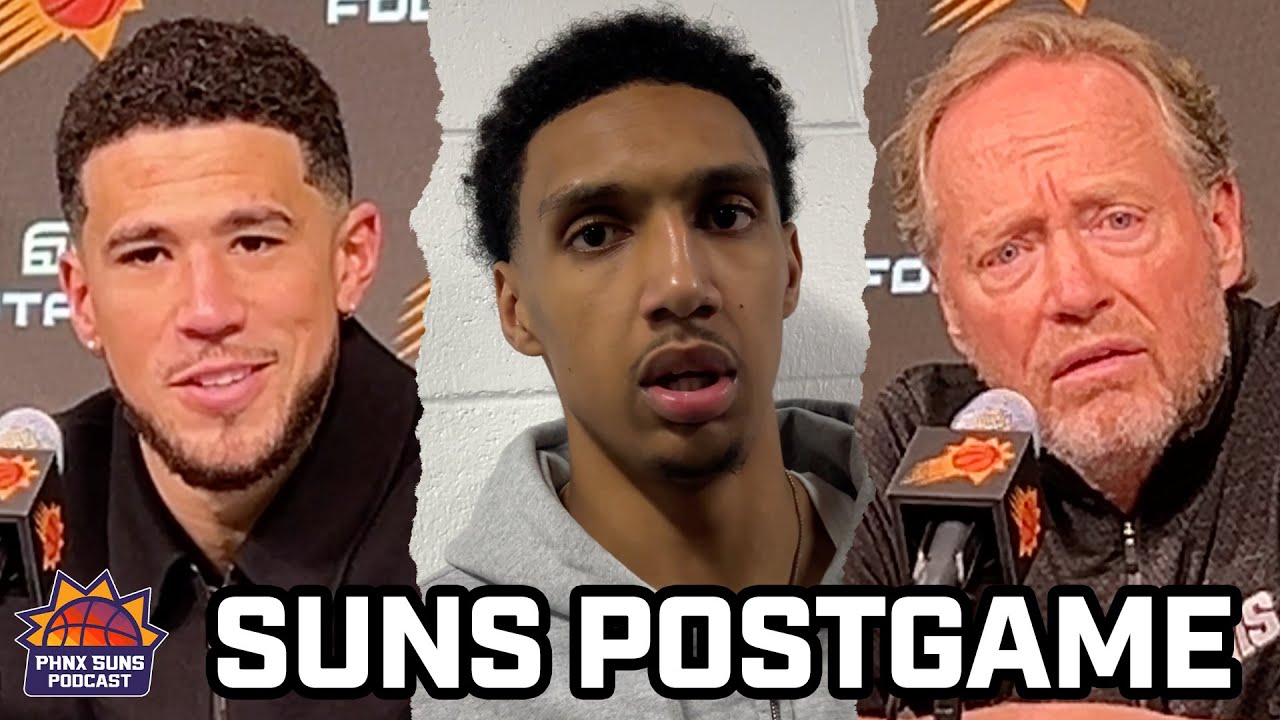 FULL PRESSERS: Devin Booker, Ryan Dunn, Mike Budenholzer, Phoenix Suns Win Over Utah Jazz