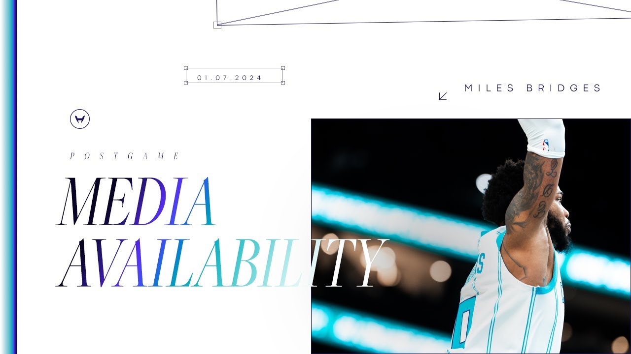 Hornets vs Suns: Miles Bridges Postgame Media Availability | 1/7/2025