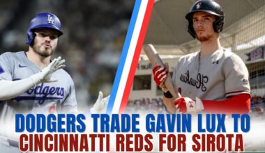 BLOCKBUSTER TRADE: Dodgers Send Gavin Lux to the Reds for Top Prospect Mike Sirota! #mlb #dodgers