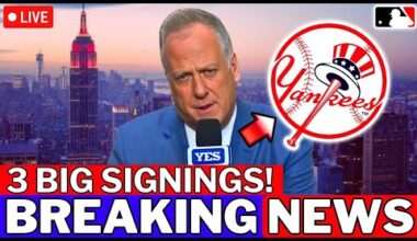 BREAKING! YANKEES ANNOUNCE 3 HUGE SIGNINGS! THIS WILL CHANGE EVERYTHING! NEW YORK YANKEES NEWS