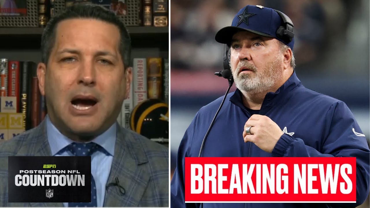 Postseason NFL Countdown| Adam Schefter BREAKING: Cowboys, Mike McCarthy begin contract negotiations