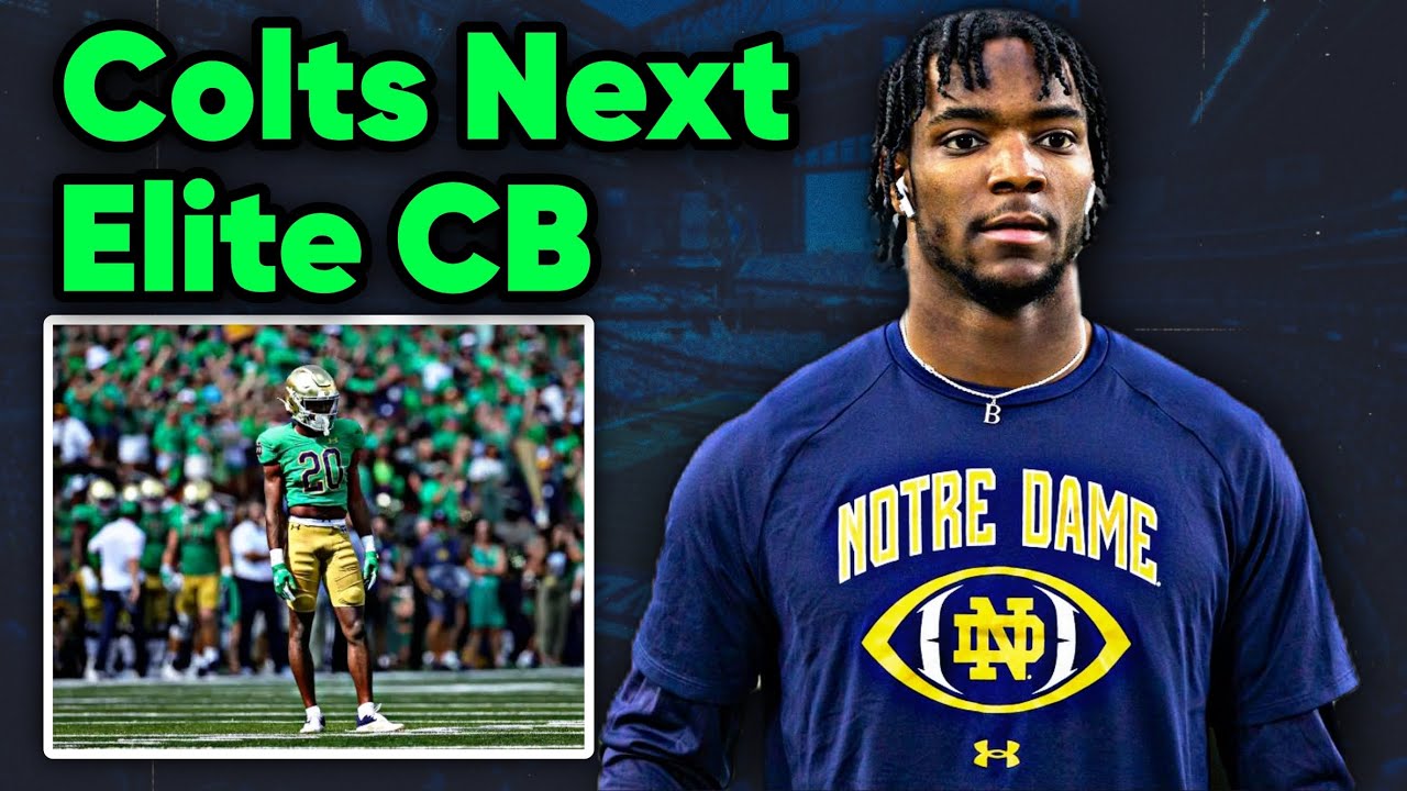 Colts Need To Draft This Elite Cornerback!