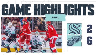 Seattle Kraken at Detroit Red Wings | 01/12 Game Highlights