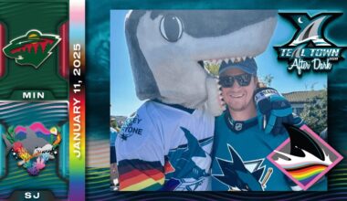 San Jose Sharks vs Minnesota Wild - 1/11/2025 - Teal Town USA After Dark (Postgame)