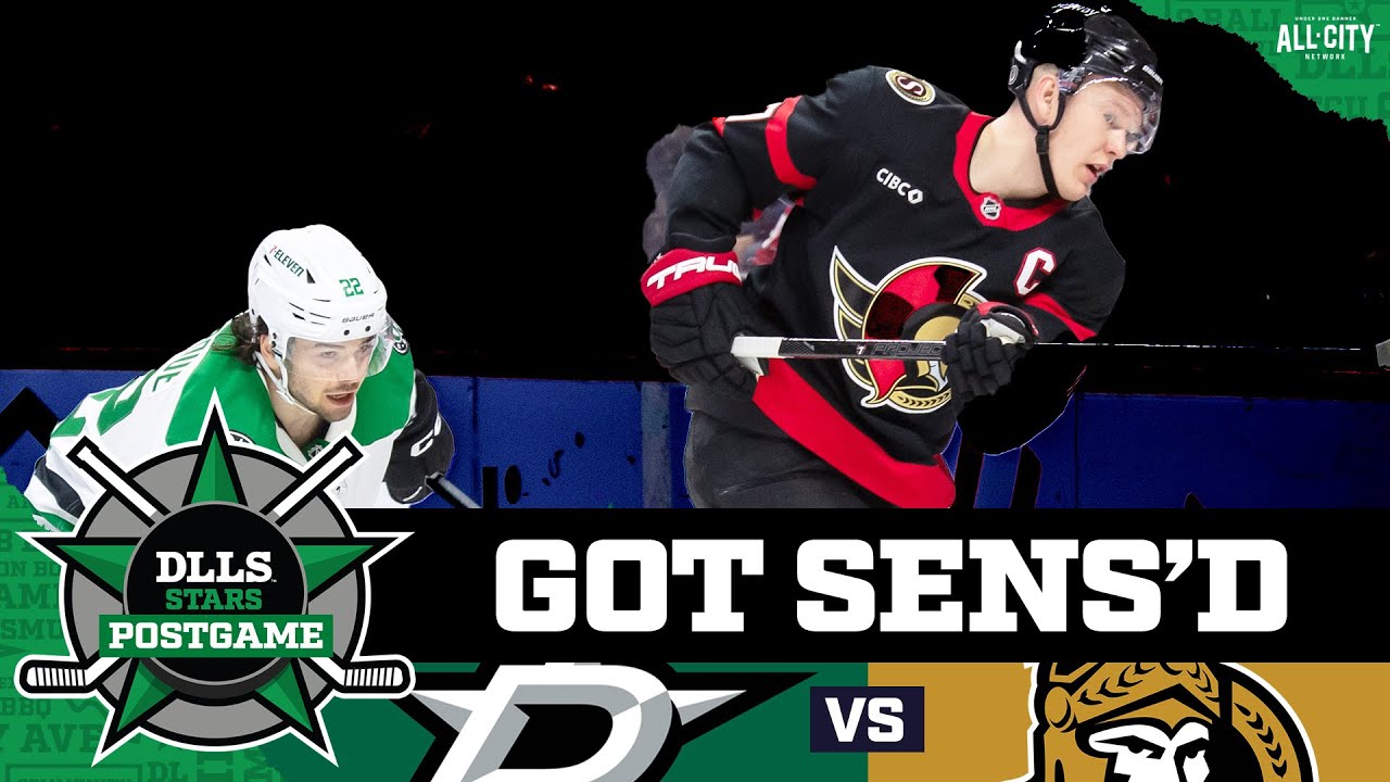 Dallas Stars win streak ends in loss to Ottawa Senators | STARS POSTGAME