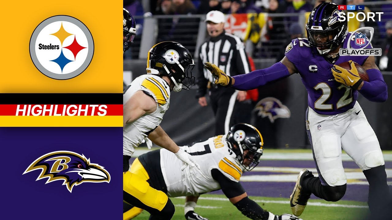 Pittsburgh Steelers @ Baltimore Ravens | 🇩🇪 NFL-Playoffs Highlights | NFL | RTL Sport