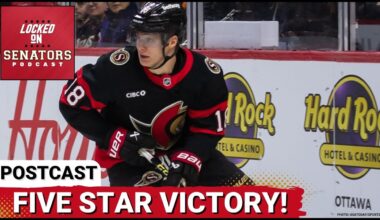 POSTCAST: OTTAWA SENATORS SNAP DALLAS STARS WIN STREAK AT 7