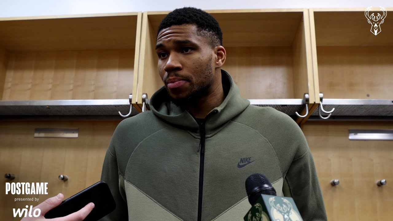 Giannis Antetokounmpo Postgame Media Availability | 01.12.25