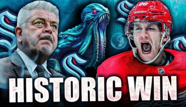A HISTORIC WIN BY THE DETROIT RED WINGS: TOTAL DOMINATION VS THE SEATTLE KRAKEN