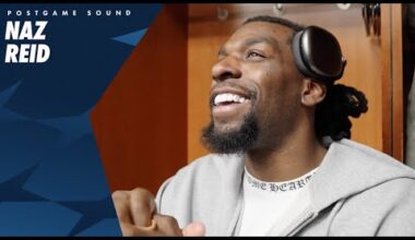 “It Gets Us Excited To See Stuff Like That.” | Naz Reid Post Game Sound | 1.9.25