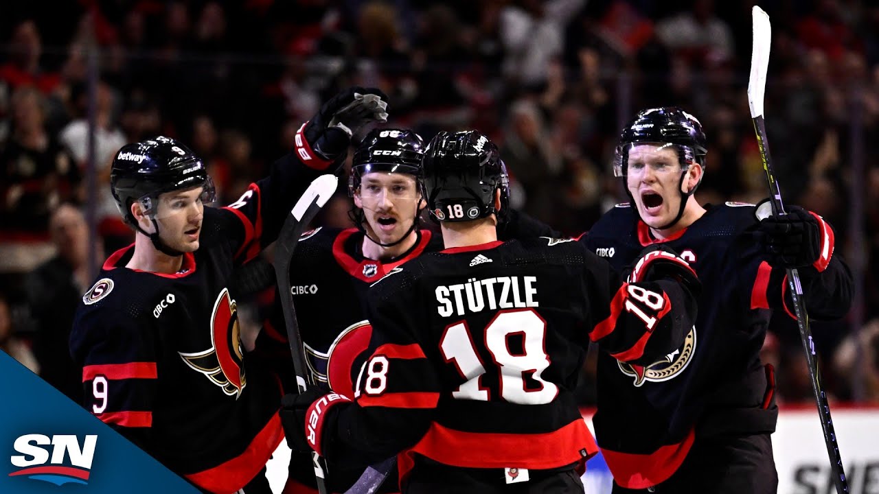 Senators Score Two Goals In 38 Seconds To Take The Lead Over Dallas