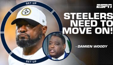 Damien Woody calls for the Steelers to move on from Mike Tomlin 👀 | Get Up