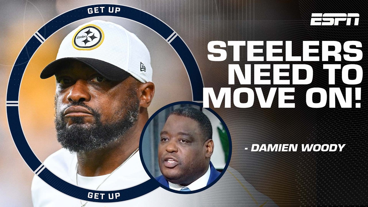Damien Woody calls for the Steelers to move on from Mike Tomlin 👀 | Get Up