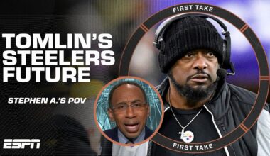 THIS IS WHAT THE STEELERS DO! 📣 Stephen A. questions Mike Tomlin's future in Pittsburgh | First Take