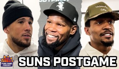 Phoenix Suns Big 3 Discuss If They’ve TURNED The Corner, Postgame Press Conference