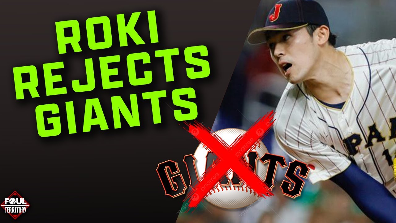 BREAKING: Roki Sasaki REJECTS SF Giants | Foul Territory