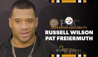 Russell Wilson, Pat Freiermuth Media Availability (Jan. 13) | Pittsburgh Steelers