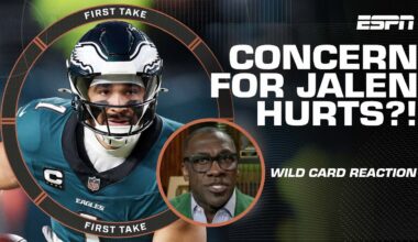 Jalen Hurts DIDN'T look good! - Shannon Sharpe isn't impressed by Wild Card performance | First Take