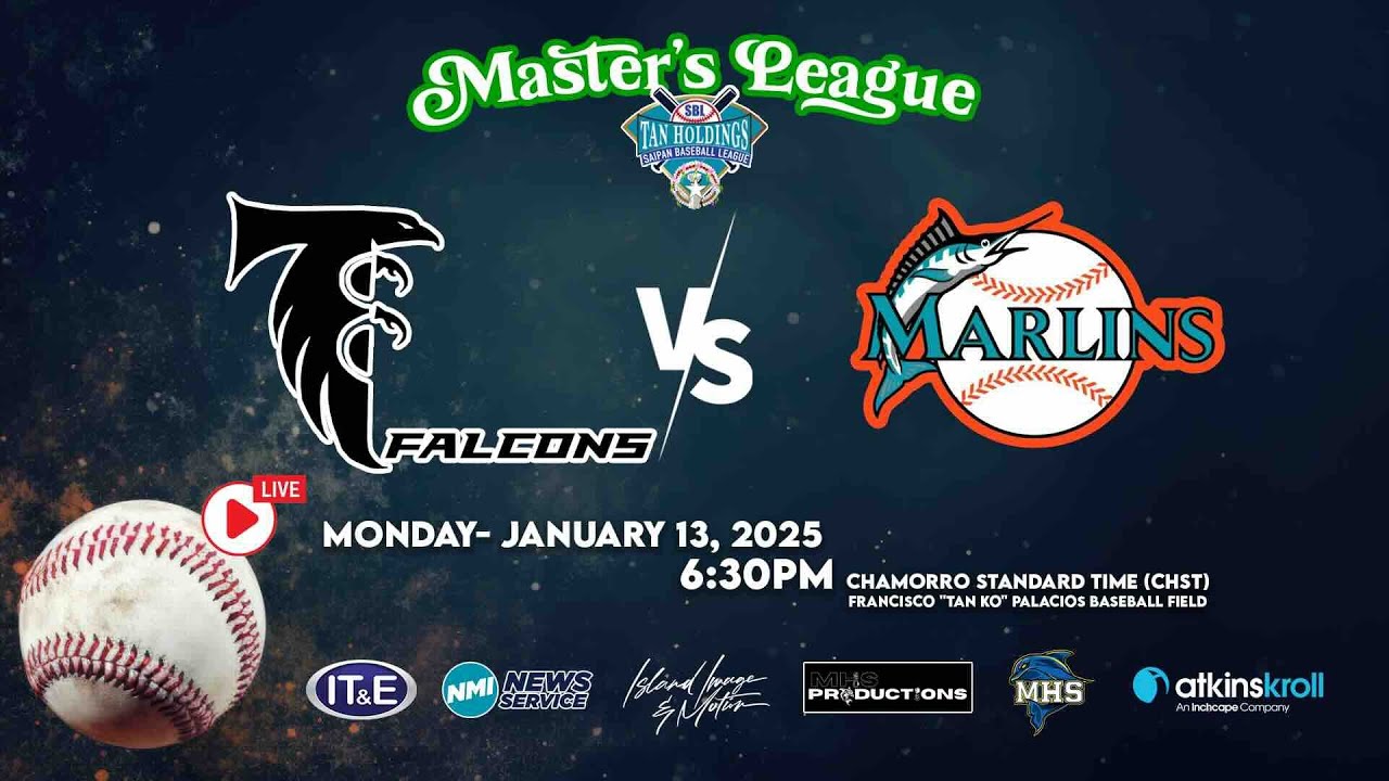 TAN HOLDINGS SBL MASTER'S LEAGUE - Falcons vs Marlins