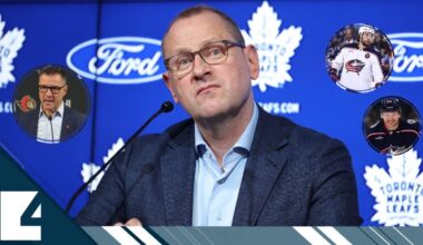 Maple Leafs Looking To Trade / Senators Open To Adding / Blue Jackets Exploring Options