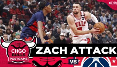 Zach LaVine scores 30+ in FIFTH STRAIGHT game, Chicago Bulls blowout Wizards | CHGO Bulls Podcast