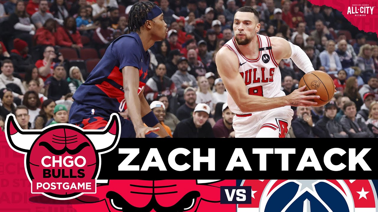 Zach LaVine scores 30+ in FIFTH STRAIGHT game, Chicago Bulls blowout Wizards | CHGO Bulls Podcast