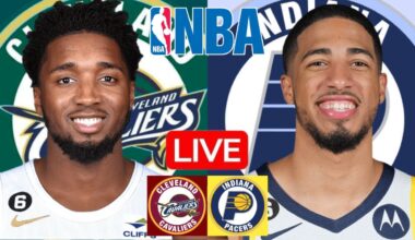LIVE: CLEVELAND CAVALIERS vs INDIANA PACERS | NBA | PLAY BY PLAY | SCOREBOARD