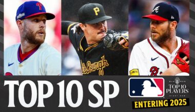 The TOP 10 Starting Pitchers in MLB right now! (Who's No. 1?!)