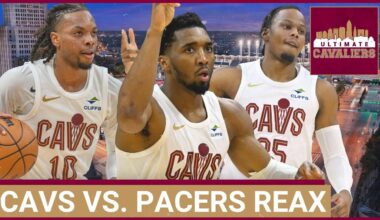 CLEVELAND CAVALIERS vs. INDIANA PACERS INSTANT REACTION