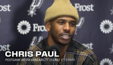 Chris Paul Postgame vs Los Angeles Lakers | 1.13.2025