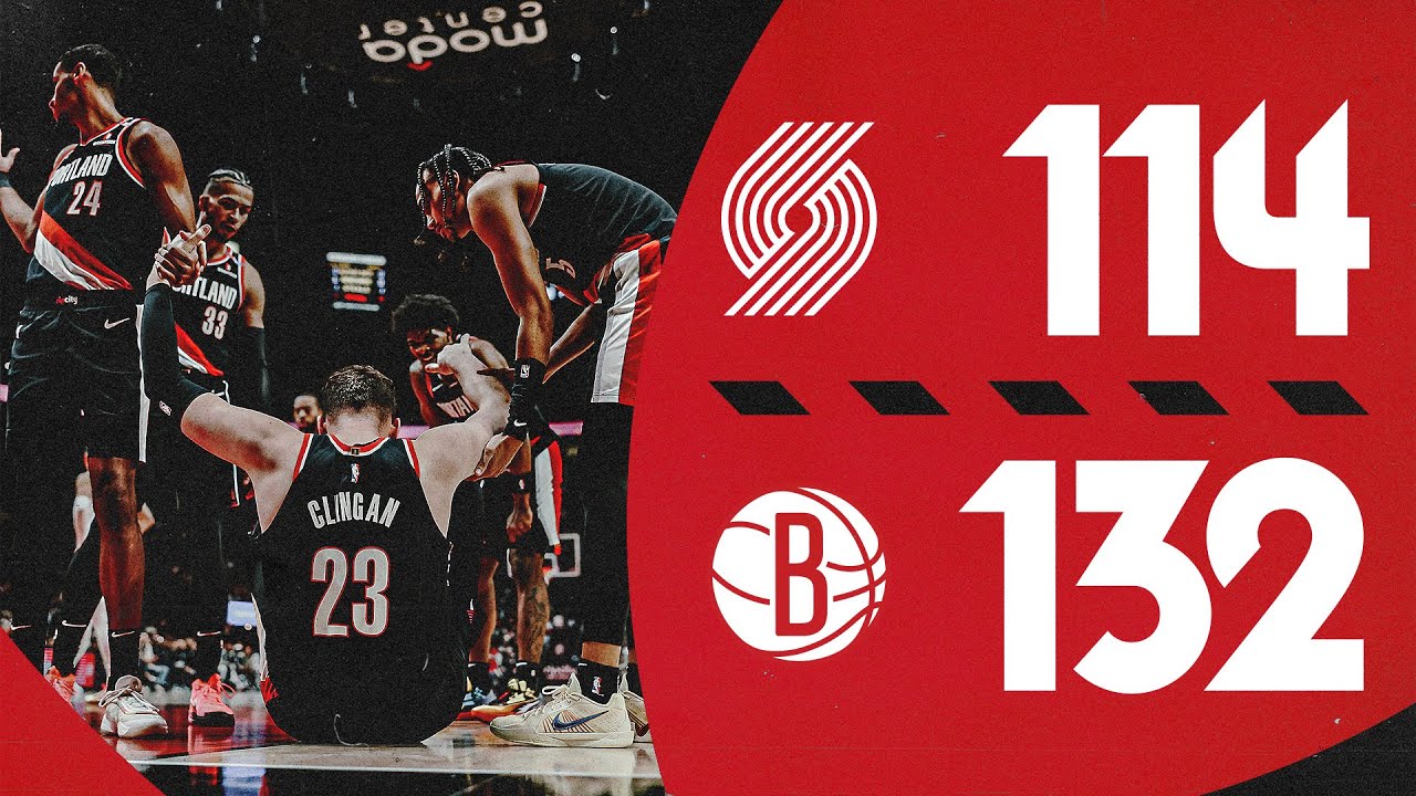 Portland Trail Blazers 114, Brooklyn Nets 132 | Game Highlights | January 14, 2025