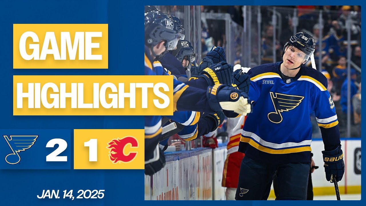 Game Highlights: Blues 2, Flames 1