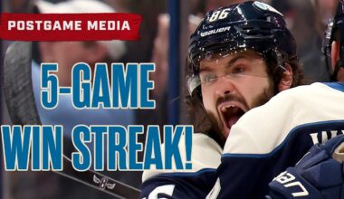 CBJ's Win Streak Extends to FIVE with a 3-2 SO Victory Over the Flyers 💥💥💥💥💥  | Postgame Media