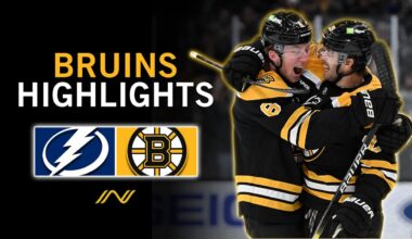 Bruins Analysis: Boston Has Convincing Win Against Tampa Bay