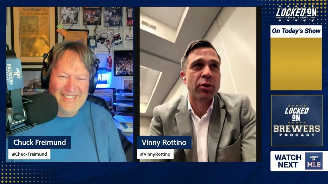 Locked on Brewers Checks in With Milwaukee Brewers Analyst Vinny Rottino!!!